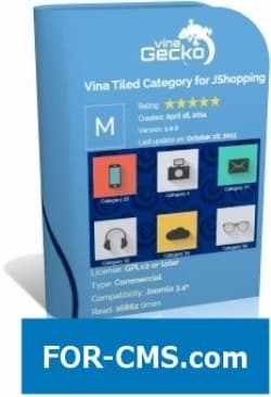 Vina Tiled Category для JShopping