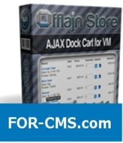 VM AJAX Dock Cart v2.39 - the Virtuemart 2 basket