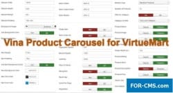 Vina Product Carousel для VirtueMart