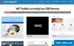 Шаблоны WP Toolkit (358 тем)